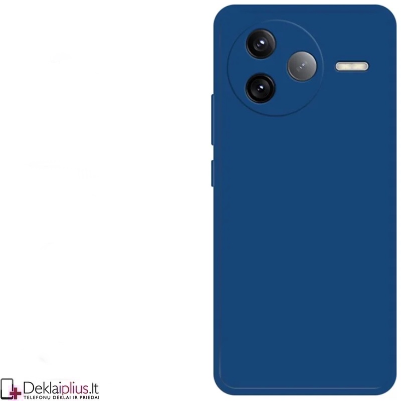 Liquid Air guminis mėlynas dėklas - su kameros apsauga (Xiaomi Poco F7 Pro) Liquid Air guminis mėlynas dėklas - su kameros apsauga (Xiaomi Poco F7 Pro)